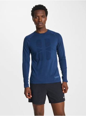 Hummel T-Shirt Hmlhiit Herren in DRESS BLUES