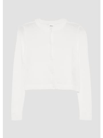 s.Oliver Strickjacke in 0100_weiß