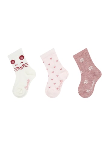 Sterntaler Socken 3er-Pack Maus in ecru