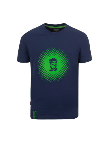 Trollkids Funktionsshirt Pointillism in navy