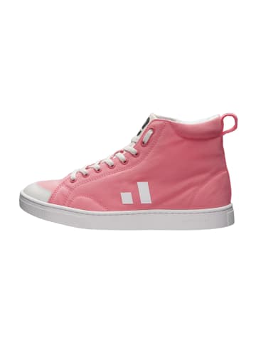 ethletic Canvas Sneaker Active Hi Cut in Strawberry Pink | Just White