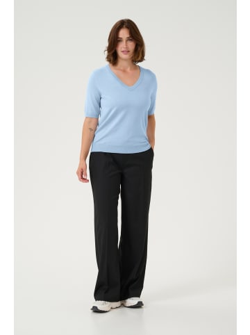 Kaffe Strickpullover KAlizza in Soft Chambray