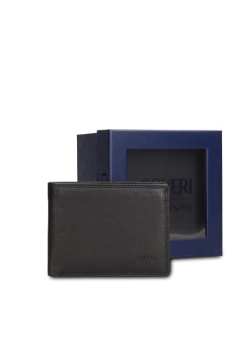 Enrico Coveri Geldbörsen- und Gürtel-Set in BLACK