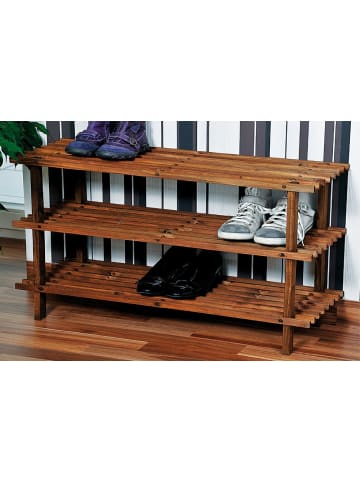 Kesper Schuhregal in braun