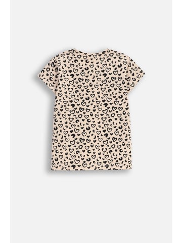 Coccodrillo T-Shirt mit kurzen Ärmeln in beige