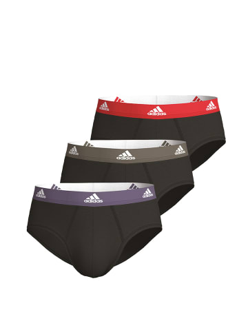 Adidas Sportswear Slip / Unterhose Active Flex Cotton in Schwarz