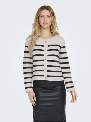 ONLY Strickjacke in Cloud Dancer