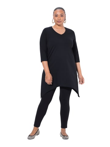 Ulla Popken Longshirt in schwarz