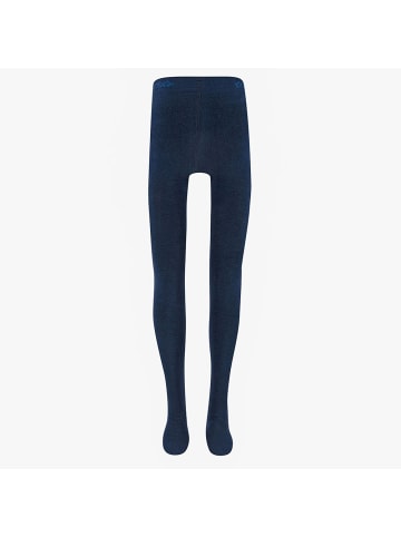 ewers Strumpfhose Uni in navy