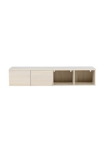 ebuy24 TV Tisch Nomi Whitewash 180 x 45 cm