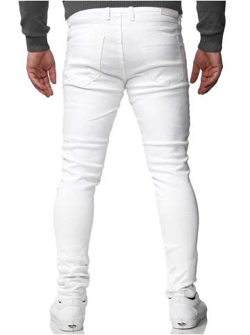 Tazzio Jeans "A100" - Skinny Fit - in Weiß