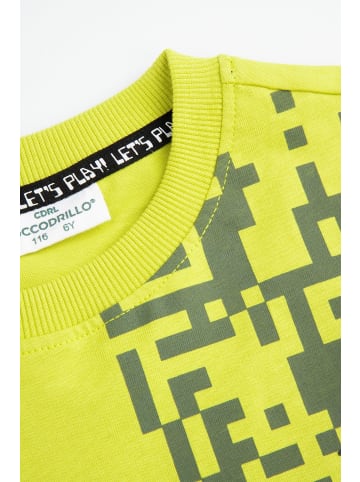Coccodrillo Langarmshirt in olivgrün