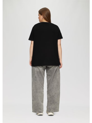 QS T-Shirt in 99D0_schwarz