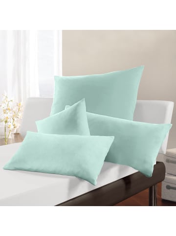 Estella Single-Jersey Kissenbezug in helltürkis