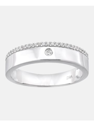 Diamant L'éternel Eternity-Ring aus 375 Weißgold mit 0.05 Karat Diamant