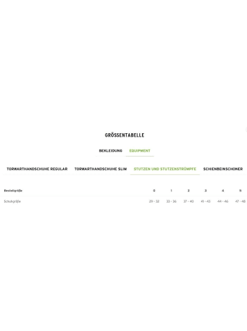 erima Stutzen "Trainingssocken" in Schwarz