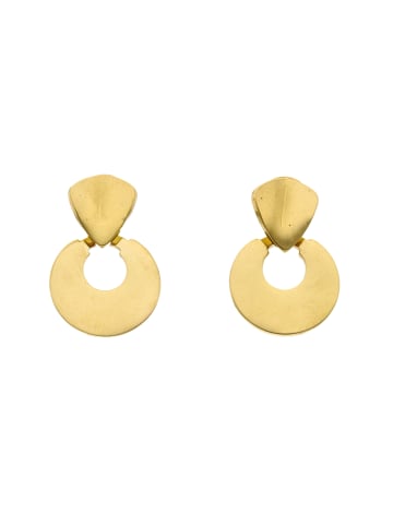 usha WHITE LABEL Women Earrings With Butterfly Clutch in Gold