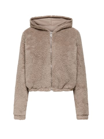 ONLY Jacke 'Cas-Fluf' in beige