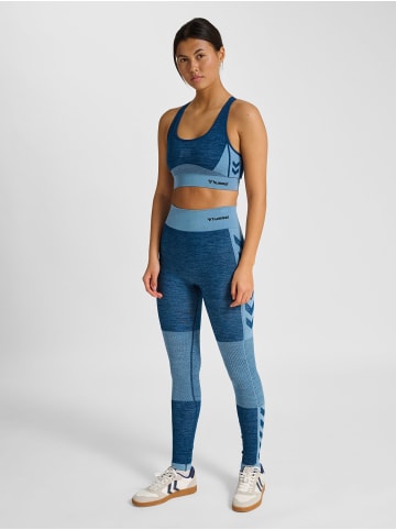 Hummel Leggings Hmlclea Damen in NAVY PEONY/FADED DENIM