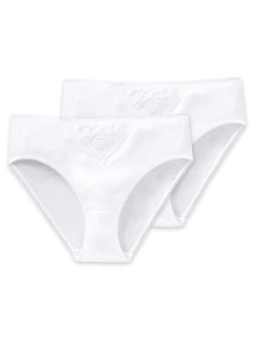 Schiesser Slip 2er Pack in Weiß