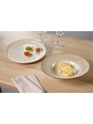 Ritzenhoff & Breker 4er Set Pastateller Nerano ø 30,5 cm in beige