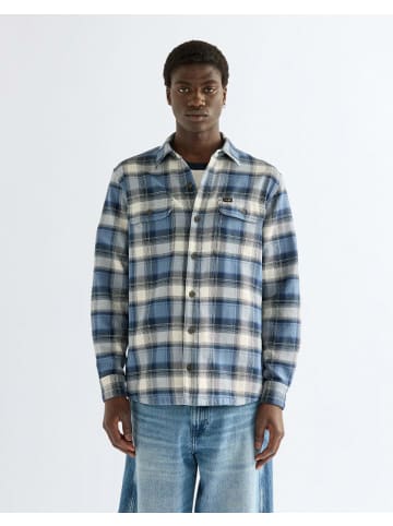 Wrangler Langarmhemd Western Utility in Bering Sea