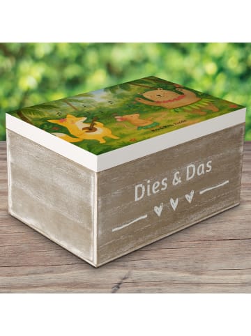 Mr. & Mrs. Panda Schatulle Waldtiere Aloha Design ohne Spruch in Weiß