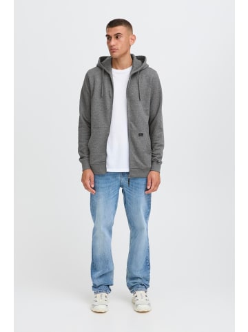!SOLID Kapuzenfleecejacke SDAUPO in Grau