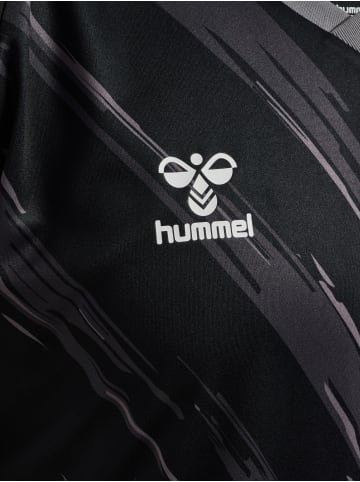 Hummel T-Shirt Raglanärmel Hmlmatch Erwachsene in BLACK/STEEL GRAY