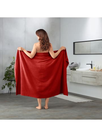 REDBEST Frottier Badetuch New York in rot