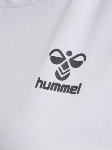 Hummel Hummel T-Shirt Hmlongrid Multisport Damen Atmungsaktiv Leichte Design Feuchtigkeitsabsorbierenden in WHITE/FORGED IRON