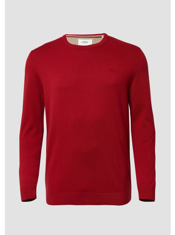 s.Oliver Strickpullover in 3626_rot