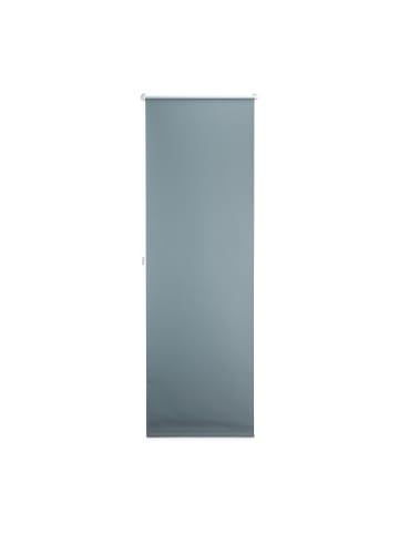 relaxdays Verdunkelungsrollo in Grau - (B)70 x (H)210 cm