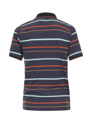 CASAMODA Polo-Shirt in graues Dunkelblau