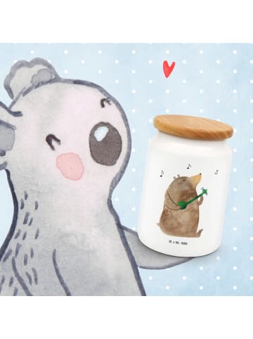 Mr. & Mrs. Panda leckerlidosen Bär Lied ohne Spruch in Weiß