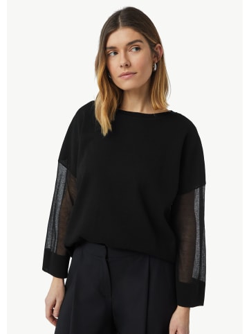 comma Strickpullover langarm in Schwarz