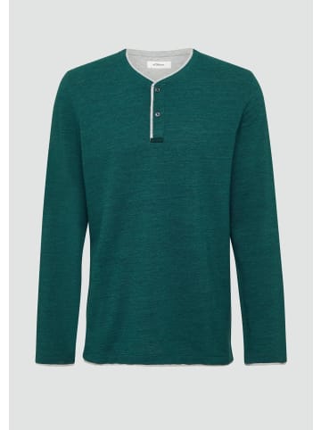 s.Oliver T-Shirt in 79W1_tannengrün