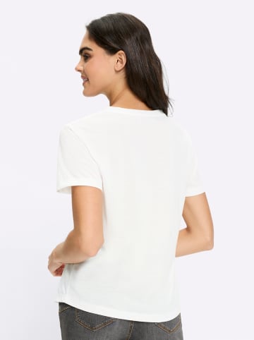 Heine T-Shirt in ecru