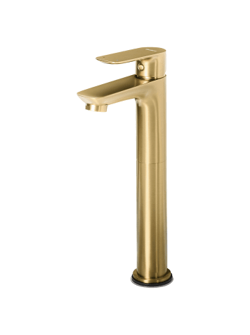 Beliani Wasserhähne CHIMBOTE in Gold - (W) 4 x (H) 28 x (L) 14 cm