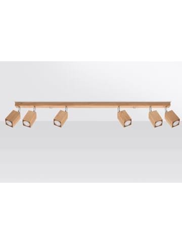 Nice Lamps Deckenleuchte SONA 6 Eiche holz (L)120cm (B)5cm (H)20cm