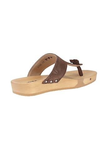 SOFTCLOX Pantoletten Lola in Braun