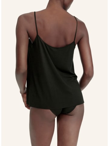 Hessnatur Spaghetti-Top in schwarz