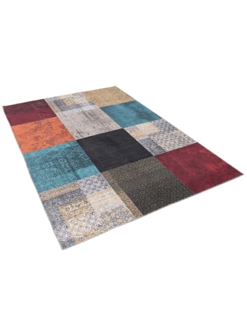 Pergamon Vintage Designerteppich Finesse Patchwork in Bunt