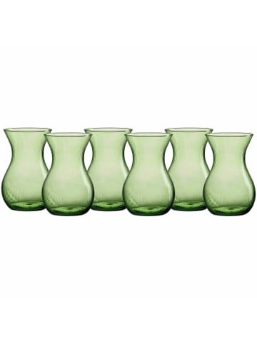 Ritzenhoff & Breker 6er Set Vasen Rosalie in Grün 18 cm