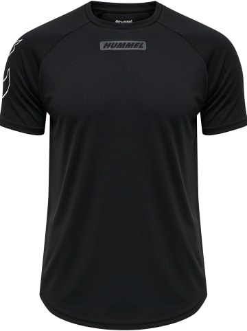 Hummel Hummel T-Shirt Hmlte Multisport Herren Atmungsaktiv Schnelltrocknend in BLACK