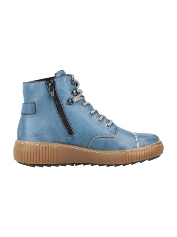 rieker Komfort Stiefeletten in Blau