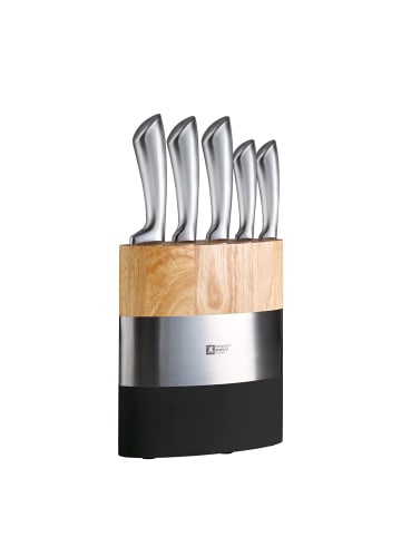 Richardson Sheffield 5-tlg. Messerblock FUSION in schwarz