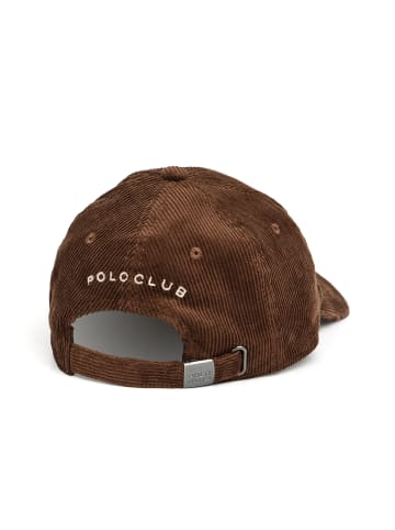Polo Club Kappe UNISEX RIGBY GO CORDUROY CAP IO  REGULAR FIT in Braun