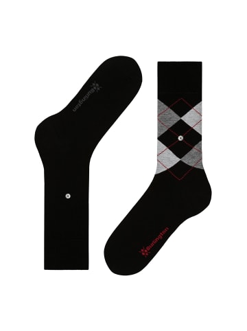 Burlington Socken 2er Pack in Schwarz