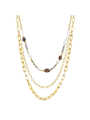 Lulu & Jane Kette aus Metall-Legierung in gelbgold